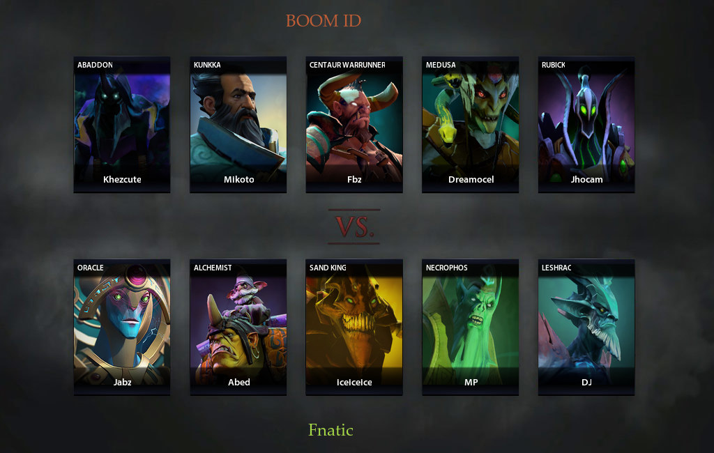 Fnatic Vs Boom Id Match 18052019 On Epicenter Major Dota 2