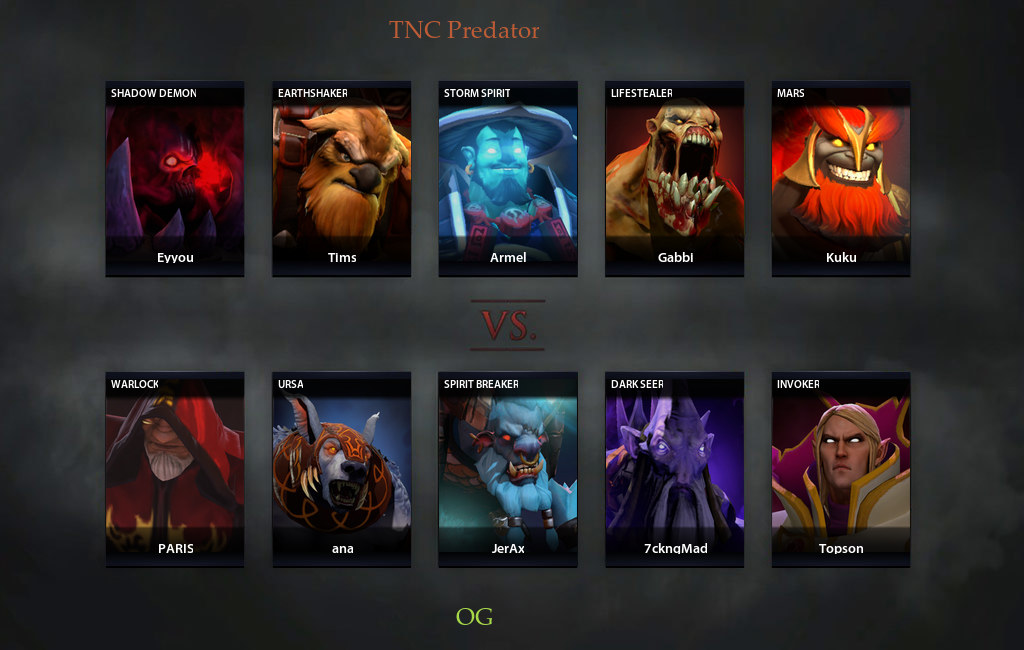 Tnc Vs Og Match 23062019 On Epicenter Major Dota 2