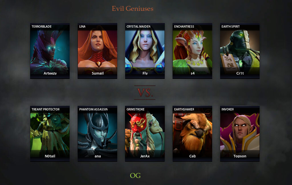 Og Vs Eg Match 22082019 On The International 2019 Dota 2