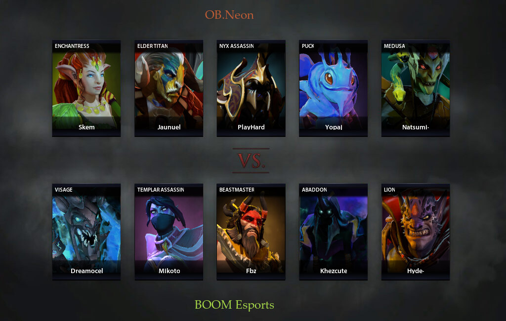 Boom Vs Ob Neon Match 22 04 2021 On Dpc 2021 S2 Sea Dota 2
